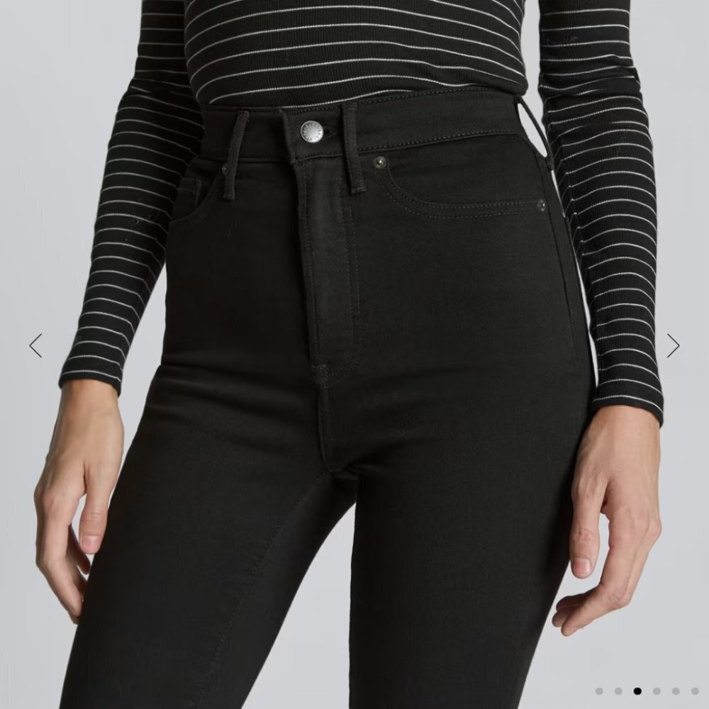 NWT Everlane the way high skinny jean black - Picture 2 of 6